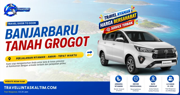 Travel Banjarbaru Tanah Grogot 