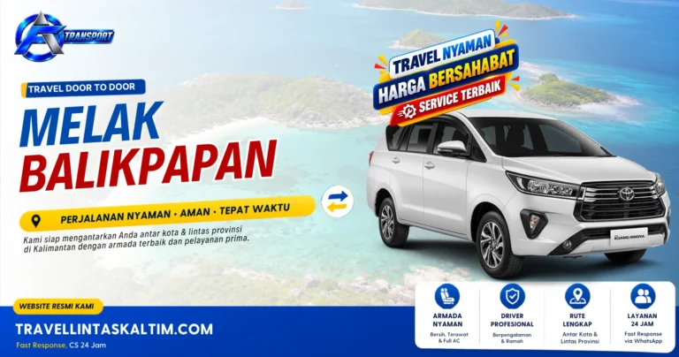 Travel Melak Balikpapan